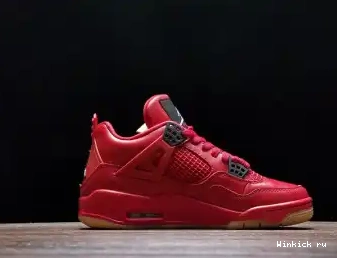 GUM FIRE RED SINGLES AIR JORDAN 4 DAY 0414